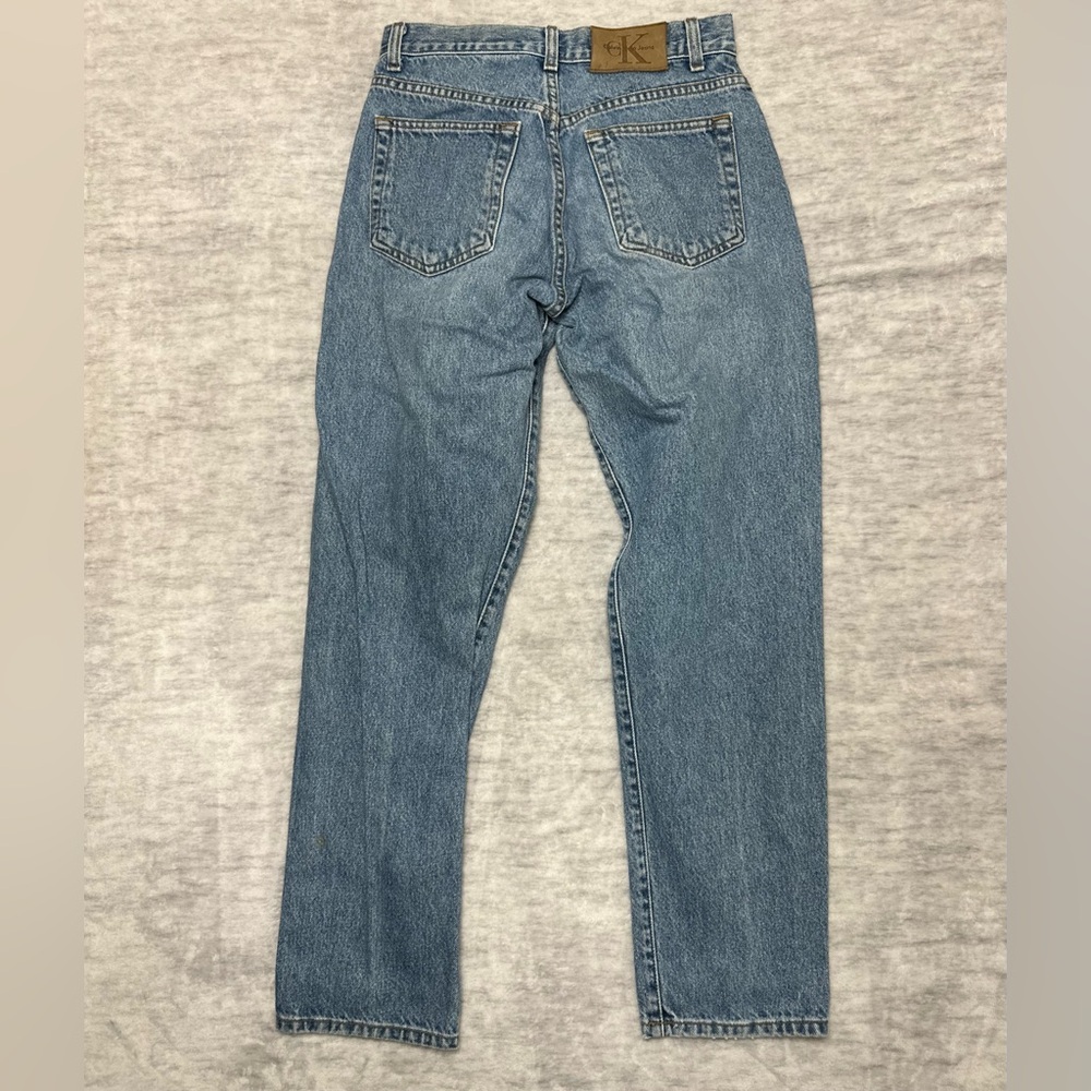 Vintage 90s Calvin Klein CK Jeans Made in USA Straight Leg Denim